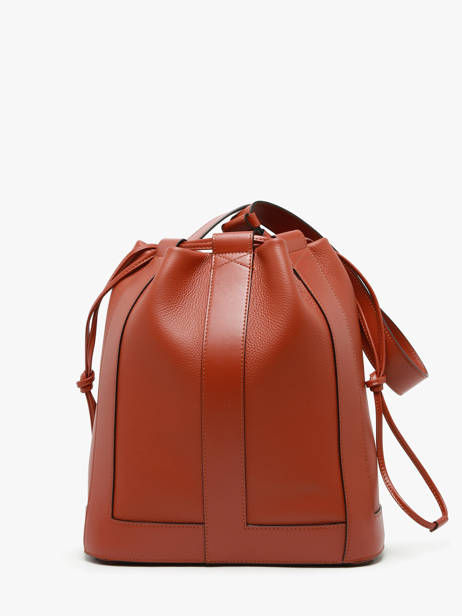 Cross Body Tas Elles Leder Lancel Rood elles A13980 ander zicht 4