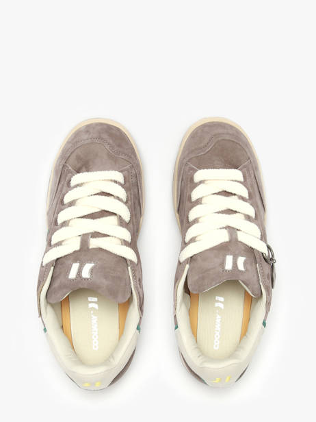 Sneakers Uit Leder Coolway Grijs men 8693711 ander zicht 3