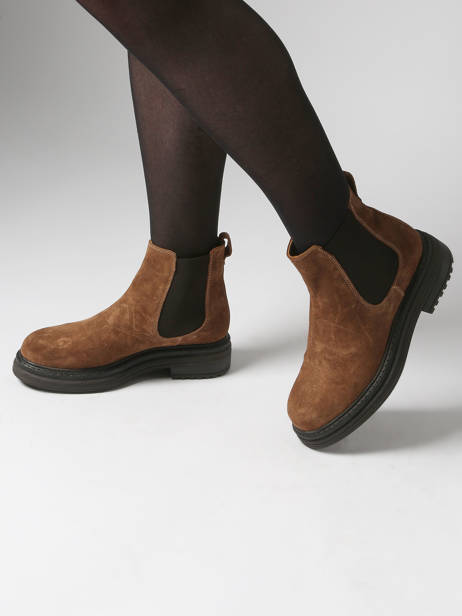 Chelsea Boots Laki Uit Leder Aliwell Bruin women LAKI ander zicht 1