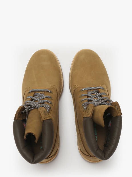 Enkellaarzen Uit Leder Timberland Groen men 2P6WA5D1 ander zicht 3
