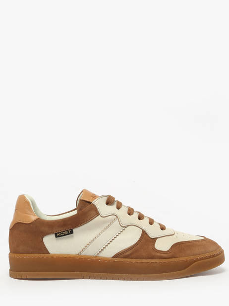 Sneakers Uit Leder Kost Beige men LEGENDVM