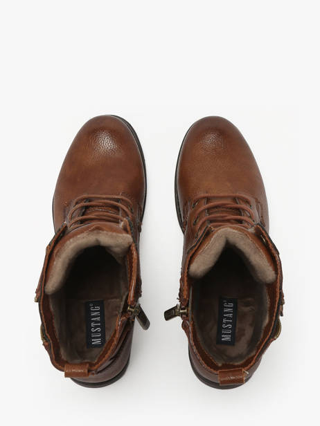 Enkellaarsjes Mustang Bruin women M0052001 ander zicht 3