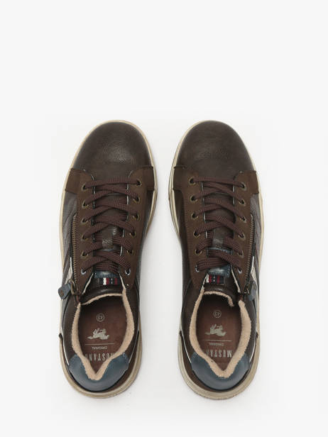 Sneakers Mustang Bruin men M0061002 ander zicht 3