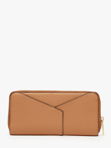 Portefeuille Enveloppe Leder Lancel Bruin enveloppe A13711 ander zicht 2