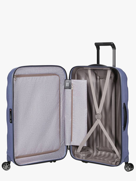 Harde Reiskoffer C-lite Samsonite Violet c-lite CS2004 ander zicht 4
