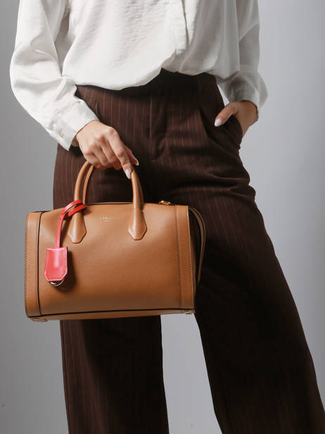 Bowlingtas M Bcbg Leder Lancel Bruin bcbg A13690 ander zicht 1