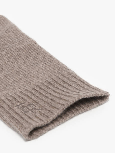 Handschoenen Cachemire Vercors  Etrier Bruin vercors EVER428U ander zicht 2