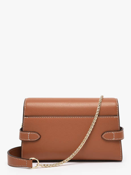 Cross Body Tas Emily Leder Le tanneur Bruin emily TEMI1056 ander zicht 3