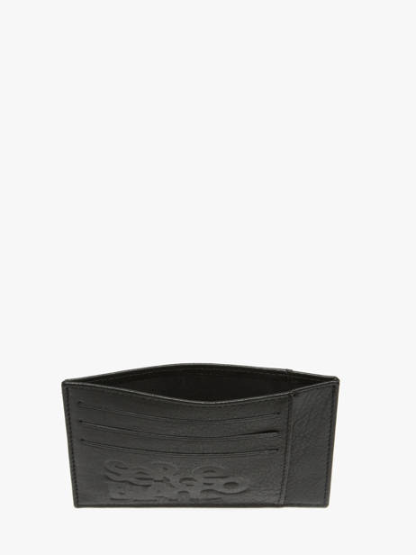 Kaarthouder Leder Serge blanco Zwart baltimore BAL21110 ander zicht 1