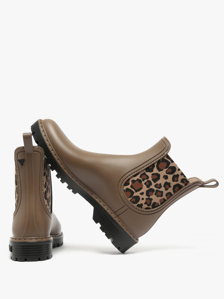 Regen Laarzen Verbenas Beige women 60020598 ander zicht 2