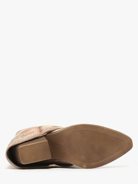 Santiago Laarzen Xti Beige women 144467 ander zicht 4