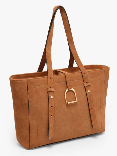 Schoudertas Altesse Suede Leder Etrier Beige altesse suede EASU088S ander zicht 2