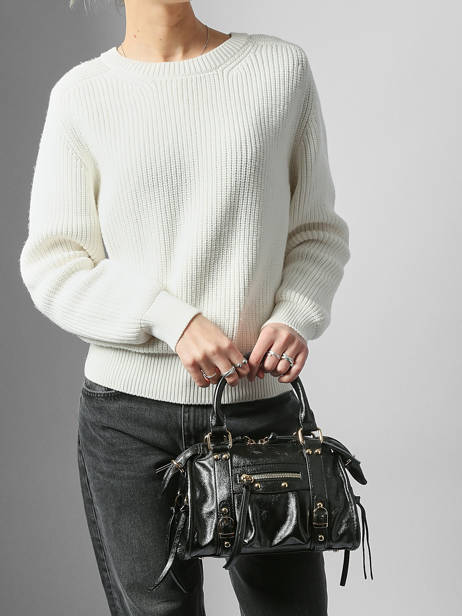 Handtas Pp Victoire Miniprix Zwart pp victoire B ander zicht 1