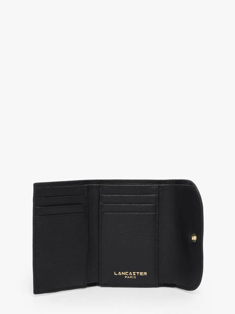 Portemonnee Sierra Leder Lancaster Zwart sierra pm 14 ander zicht 1