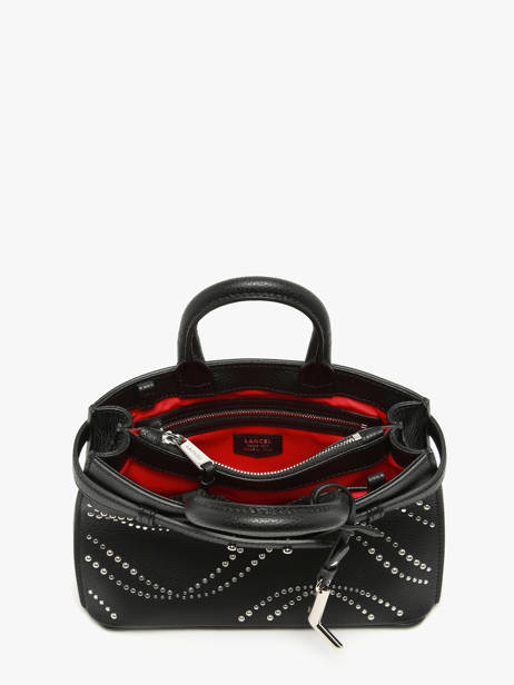Handtas S Faubourg Studs Leder Lancel Zwart faubourg A14025 ander zicht 3