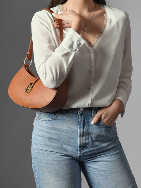 Cross Body Tas Milano Horizon Sophie Leder Lancaster Bruin milano horizon sophie 80 ander zicht 1