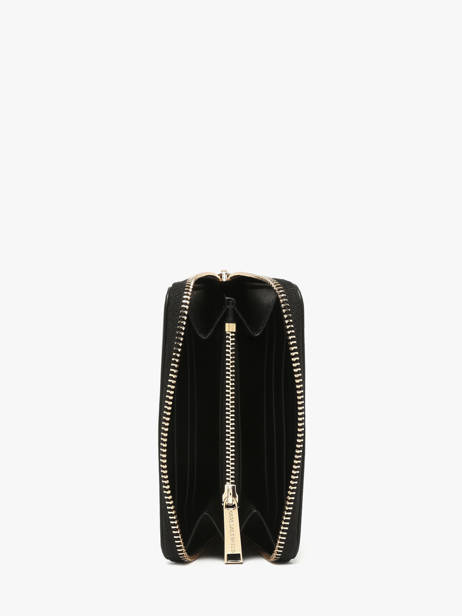Portefeuille Signature Medium Zip Leder Karl lagerfeld Zwart k signature B1W32036 ander zicht 1