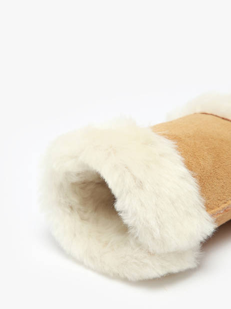 Handschoenen Isotoner Bruin women gloves 68663 ander zicht 1