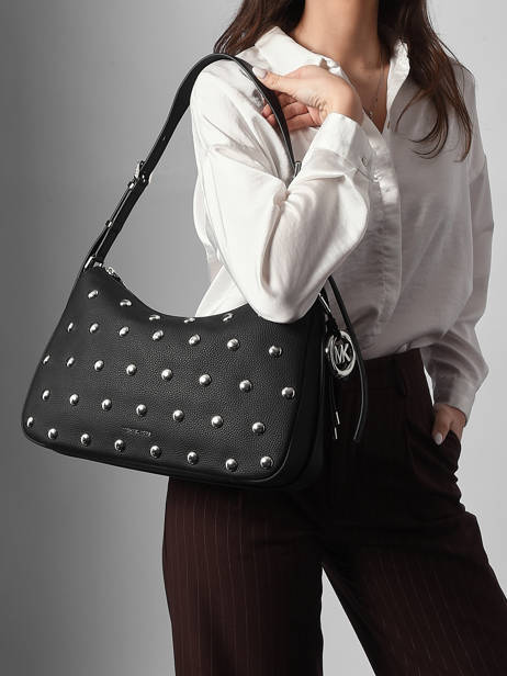 Schoudertas Nolita Leder Michael kors Zwart nolita R6SY5L2L ander zicht 1