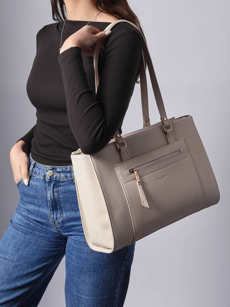 Schoudertas Lys Hexagona Beige lys 5620255 ander zicht 1