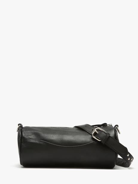 Cross Body Tas Glam Leder Basilic pepper Zwart glam BGLA87 ander zicht 4