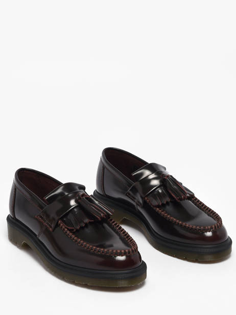 Mocassins Adrian Uit Leder Dr martens Rood women 14573601 ander zicht 1