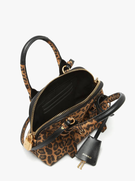 Cross Body Tas Love Bag Soft Pinko Bruin love bag soft 5333A32A ander zicht 4