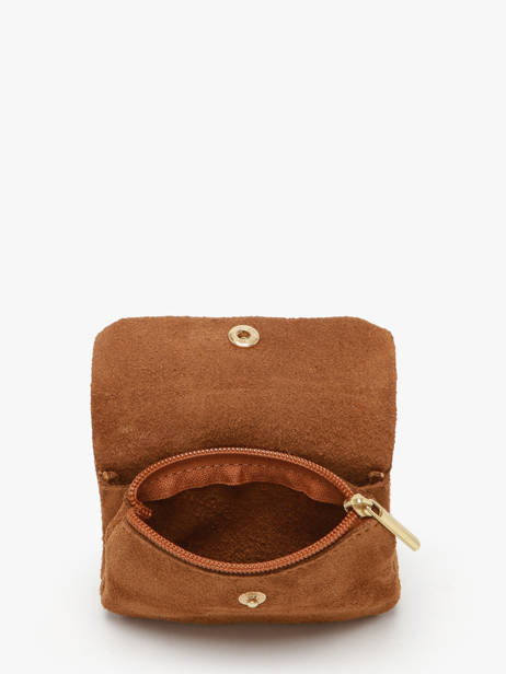 Portemonnee Velvet Leder Milano Bruin velvet VE23091O ander zicht 1