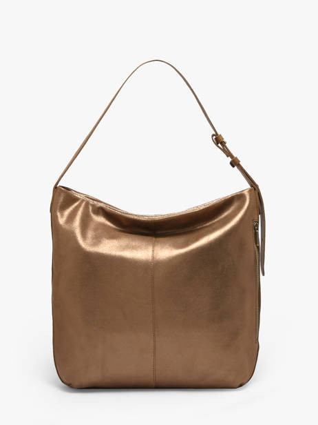 Schoudertas Vintage Leder Mila louise Bruin vintage 23047XC ander zicht 4