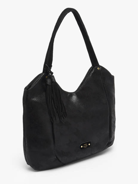 Schoudertas Pg2 Mila louise Zwart pg2 23039PG2 ander zicht 2