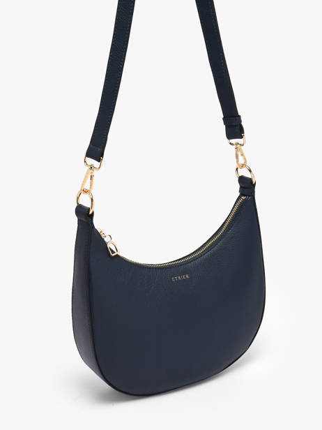 Cross Body Tas M Tradition Leder Etrier Blauw tradition ETRA102M ander zicht 2