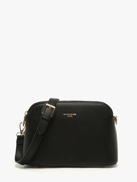 Cross Body Tas French Polyurethaan David jones Zwart french CM7342