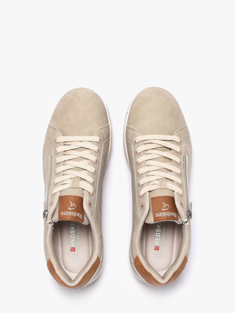 Sneakers Redskins Beige men GOBAT ander zicht 3