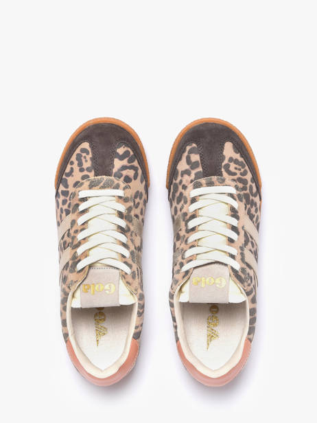 Sneakers Uit Leder Gola Veelkleurig women CLB866ZC ander zicht 3