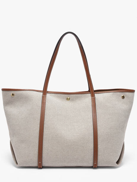 Schoudertas Emerie Canvas En Leder Lauren ralph lauren Beige emerie 31920062 ander zicht 4
