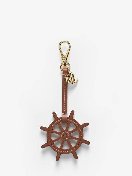 Bag Charm Wheel Leder Lauren ralph lauren Bruin dryden 32P09308