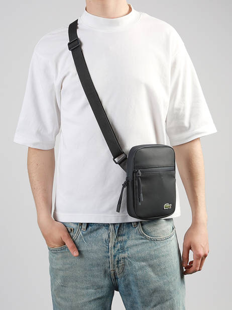 Cross Body Tas Lcst Lacoste Blauw lcst NH3307LV ander zicht 1