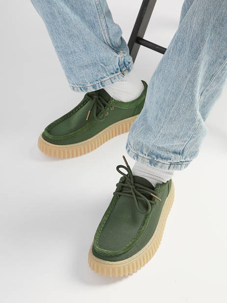 Derby Veterschoenen Clarks Groen men 26186160 ander zicht 1