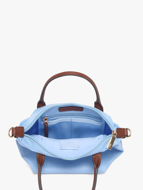 Cross Body Tas Popette Nylon Tommy hilfiger Blauw popette AW17709 ander zicht 3