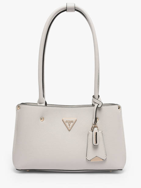 Schoudertas Meridian Polyurethaan Guess Wit meridian BG697409