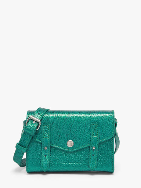 Cross Body Tas Mini Indispensable Star Leder Paul marius Blauw star MINISTA