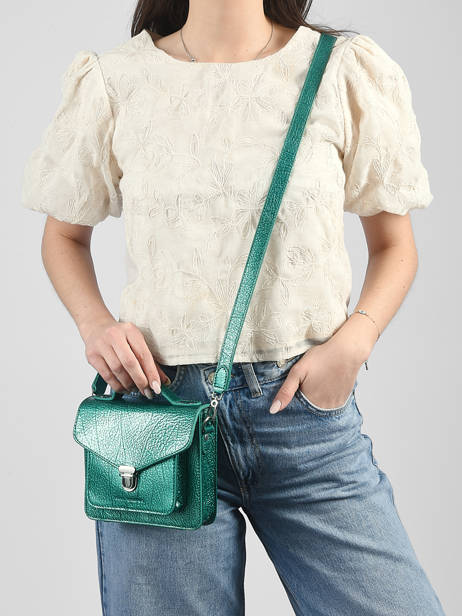 Cross Body Tas Melle George Xs Star Leder Paul marius Blauw star GEORXSTA ander zicht 1