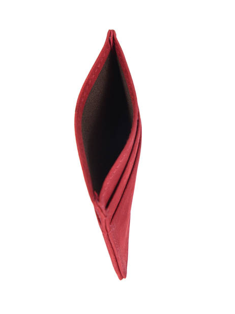 Kaarthouder 4 Vakjes Etincelle Nubuck Leder Etrier Rood etincelle nubuck EETN011 ander zicht 1