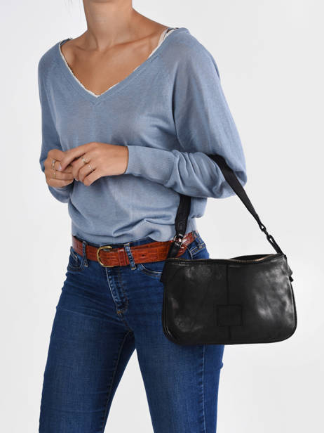Cross Body Tas Biba Zwart heritage BT18 ander zicht 1