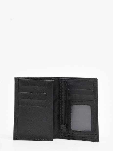 Portefeuille Met Portemonnee Leder Miniprix Zwart essentiel 8319 ander zicht 1