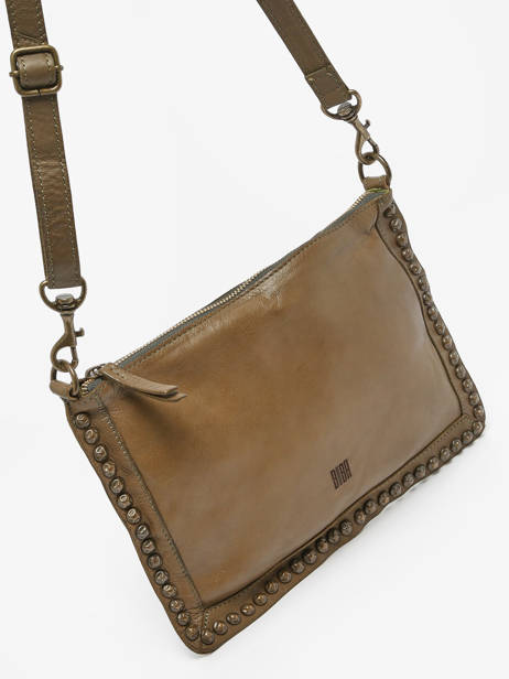 Cross Body Tas Heritage Leder Biba Groen heritage POR2L ander zicht 2