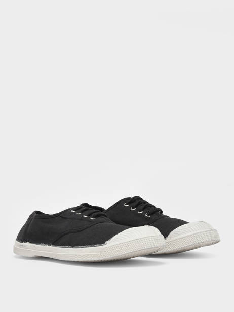 Sneakers Bensimon Zwart women HAT01 ander zicht 3