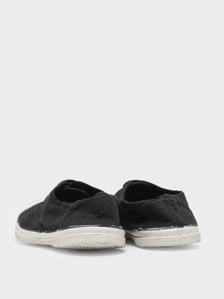 Sneakers Bensimon Zwart women HAT01 ander zicht 4