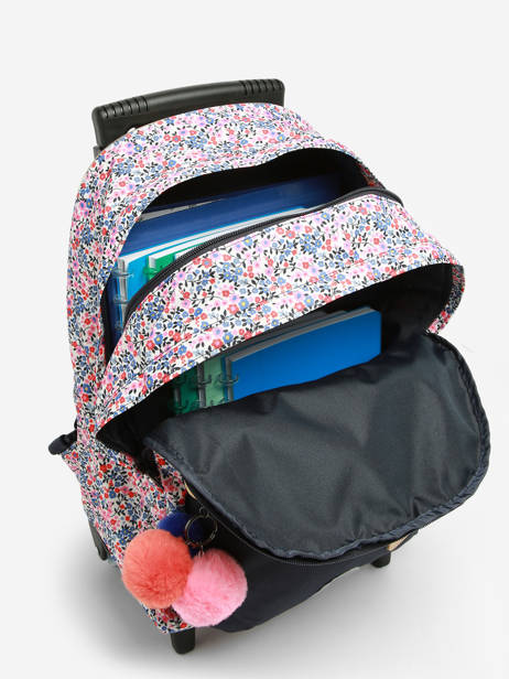 Rugzak Op Wieltjes 2 Compartimenten Tann's Blauw les fantaisies f 73265 ander zicht 3